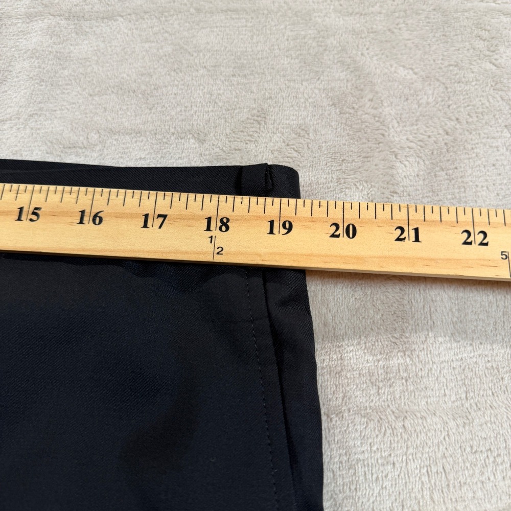 NEW Indochino Mens 38x30 Black Wool Flat Front Straight Leg Dress Pants SOHO 25 - Picture 9 of 14